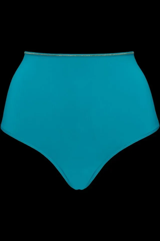 Marlies Dekkers – Dame de Paris – Tailleslip – 37284 – Lake Blue and Gold