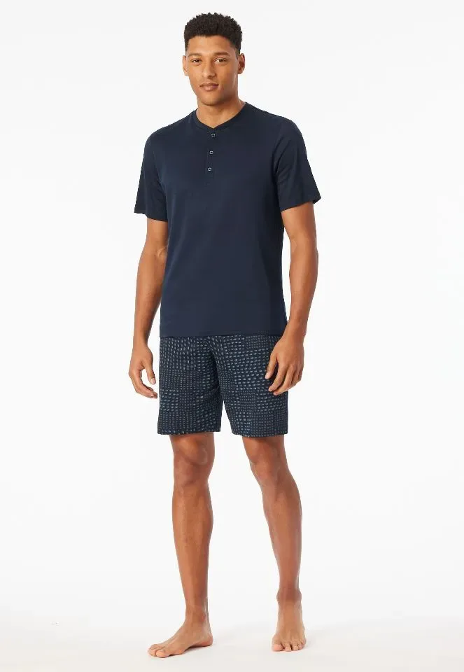 Schiesser - Fine Interlock – Pyjama – 182613 - Graphit