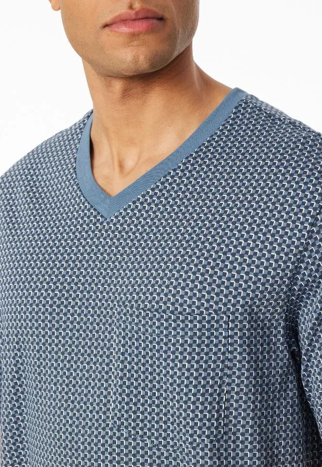 Schiesser - Comfort Nightwear – Pyjama – 181161 – Graphit