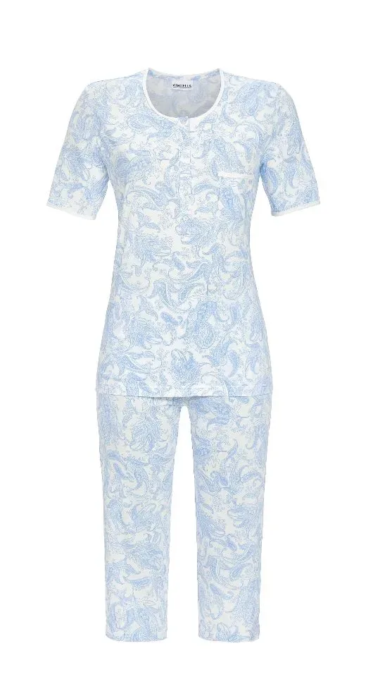 Ringella – Soft Paisley – Pyjama – 5211268 – Azur