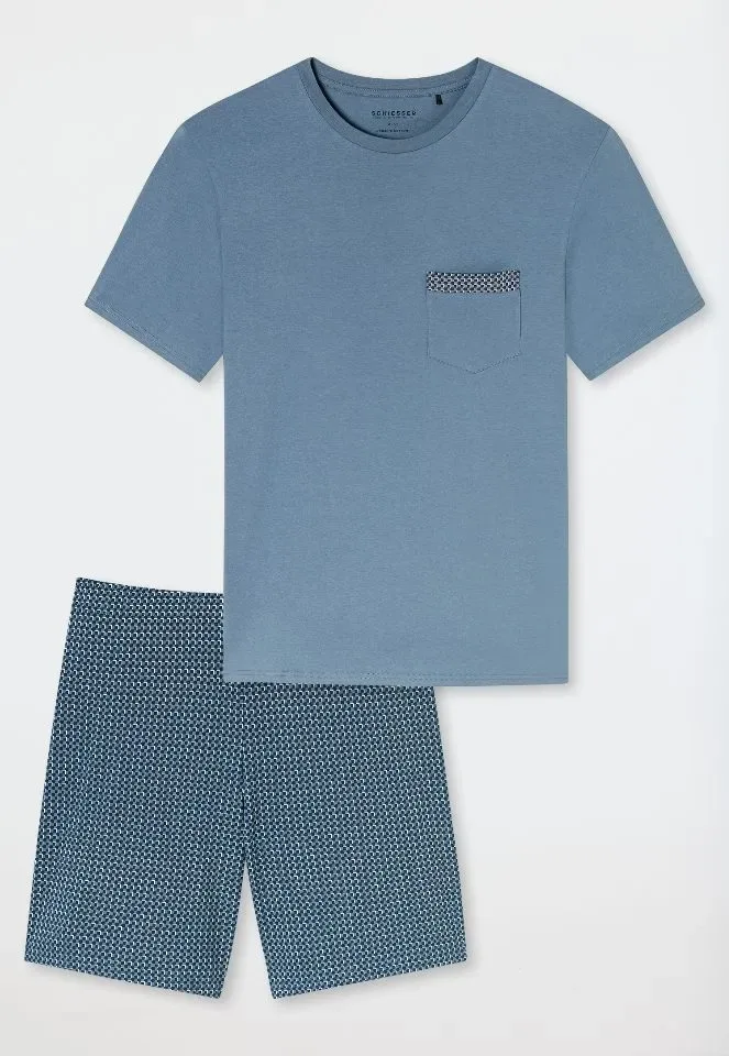 Schiesser – Comfort Nightwear - Pyjama – 180261 – Graphit
