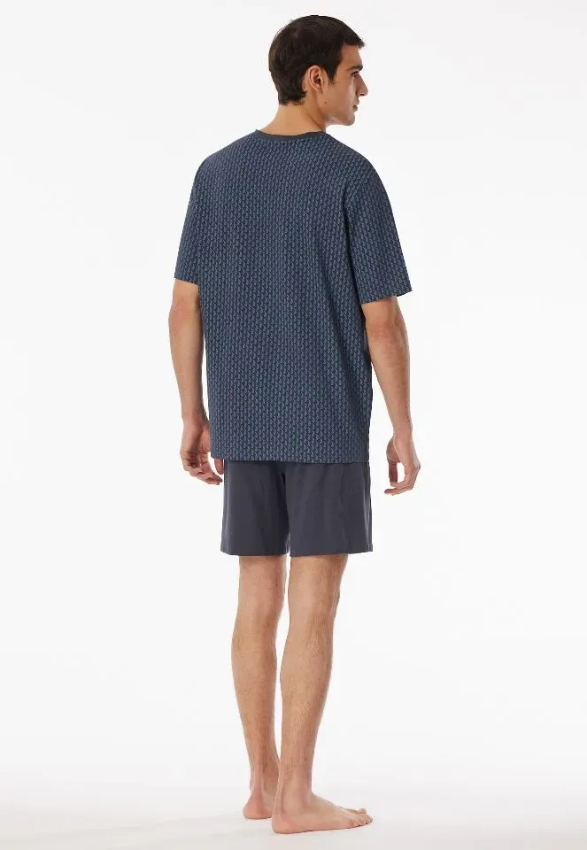 Schiesser - Comfort Essentials – Pyjama – 181155 – Graphit
