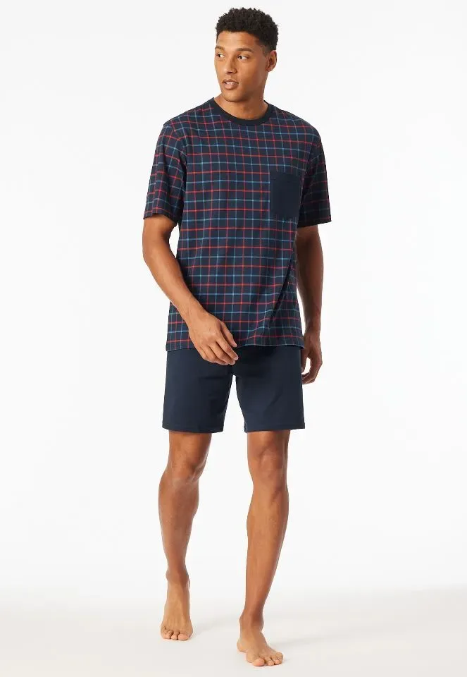 Schiesser - Comfort Essentials – Pyjama – 181155 – Navy