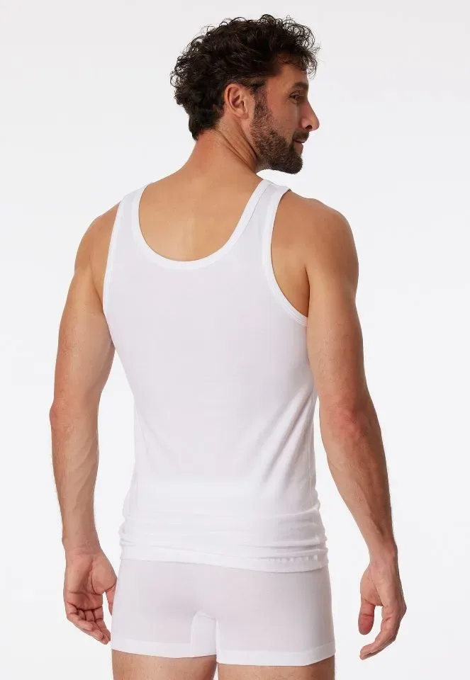 Schiesser - 95/5 - Shirt 0/0 Singlet 2Pack - 176038 – White