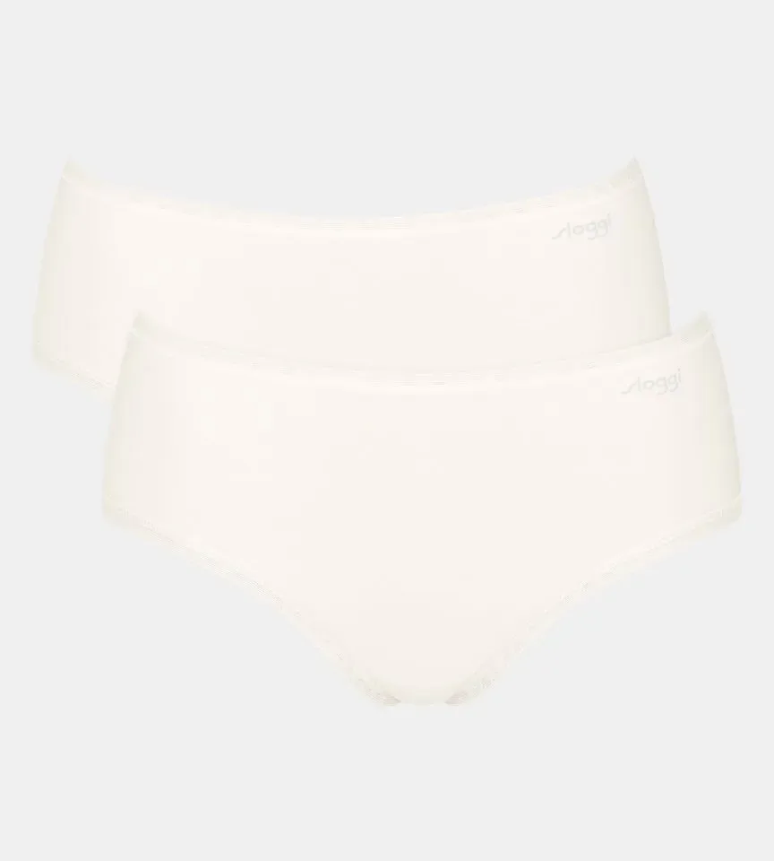 Sloggi – GO – Midi C2P – 10207340 – Silk White