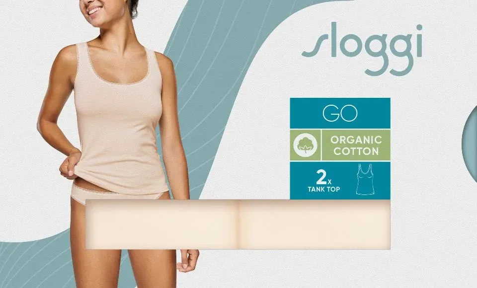 Sloggi – GO – Tank Top C2P – 10209426 – Fresh Powder