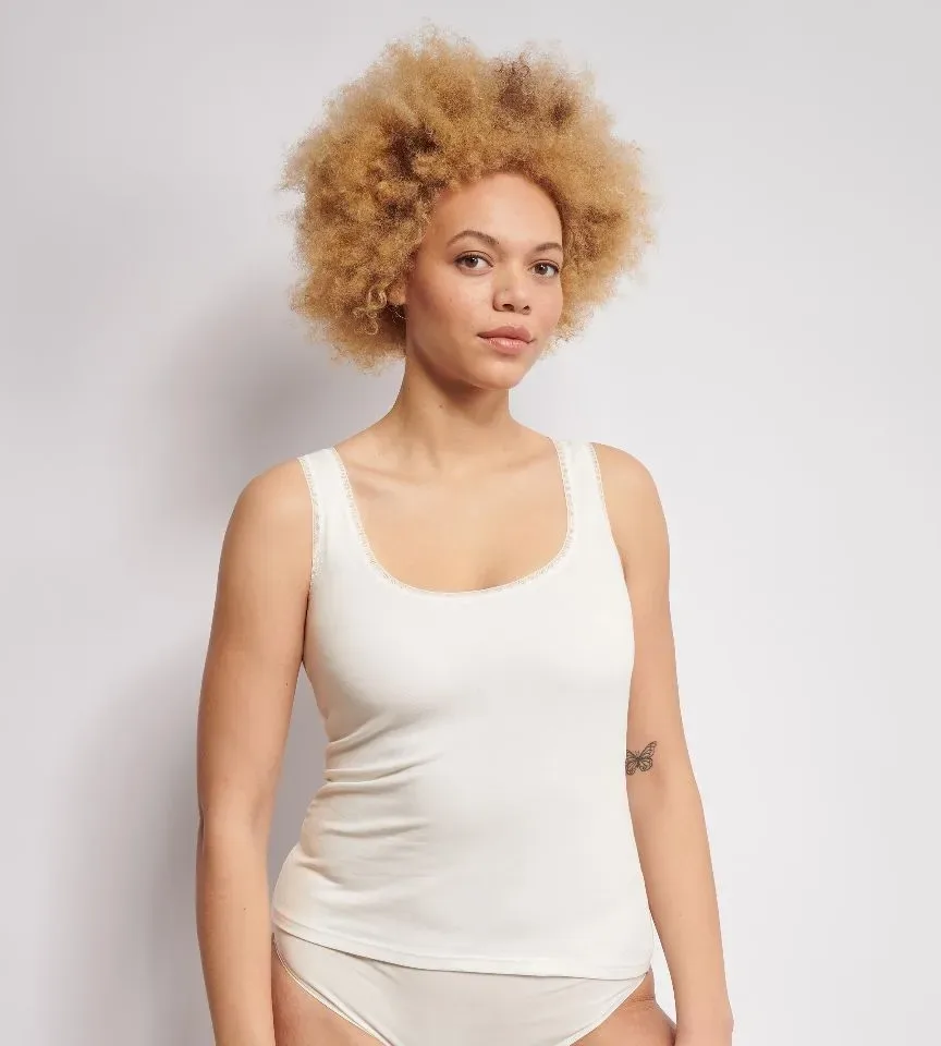 Sloggi – GO – Tank Top C2P – 10209426 – Silk White