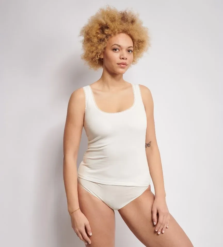 Sloggi – GO – Tank Top C2P – 10209426 – Silk White