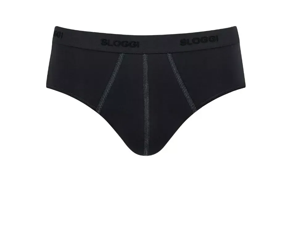 Sloggi Men 24/7 Midi 2P - 10163131 – Black