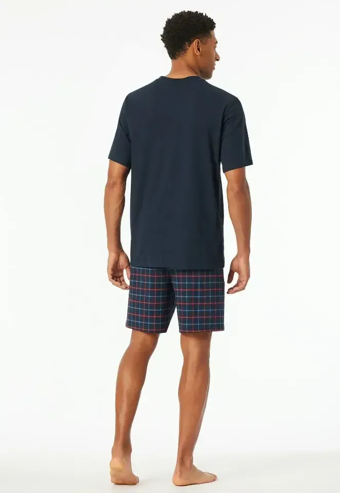 Schiesser - Comfort Essentials – Pyjama – 181153 – Navy