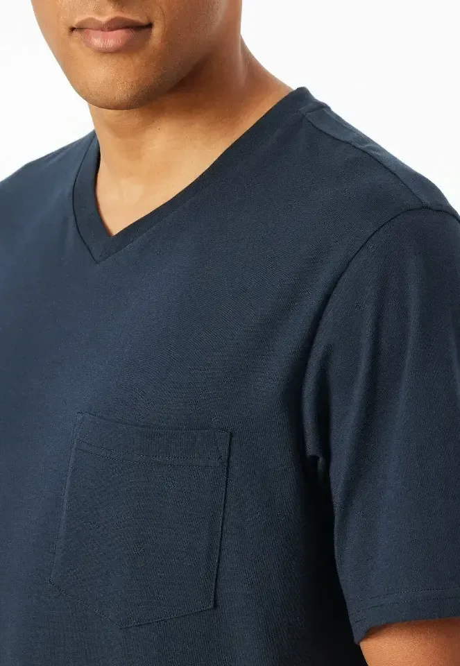 Schiesser - Comfort Essentials – Pyjama – 181153 – Navy
