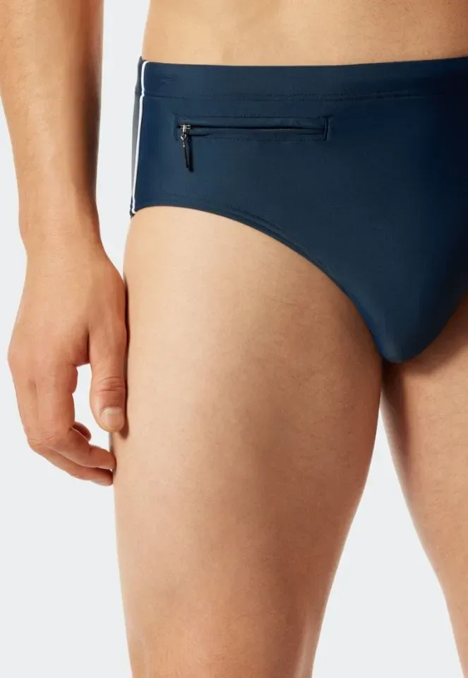Schiesser – Nautical Casual – Zwemslip – 172772- Admiral