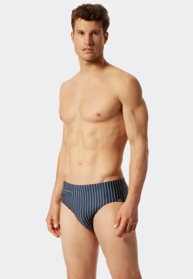 Schiesser – Nautical Casual – Zwemslip – 172774- Admiral