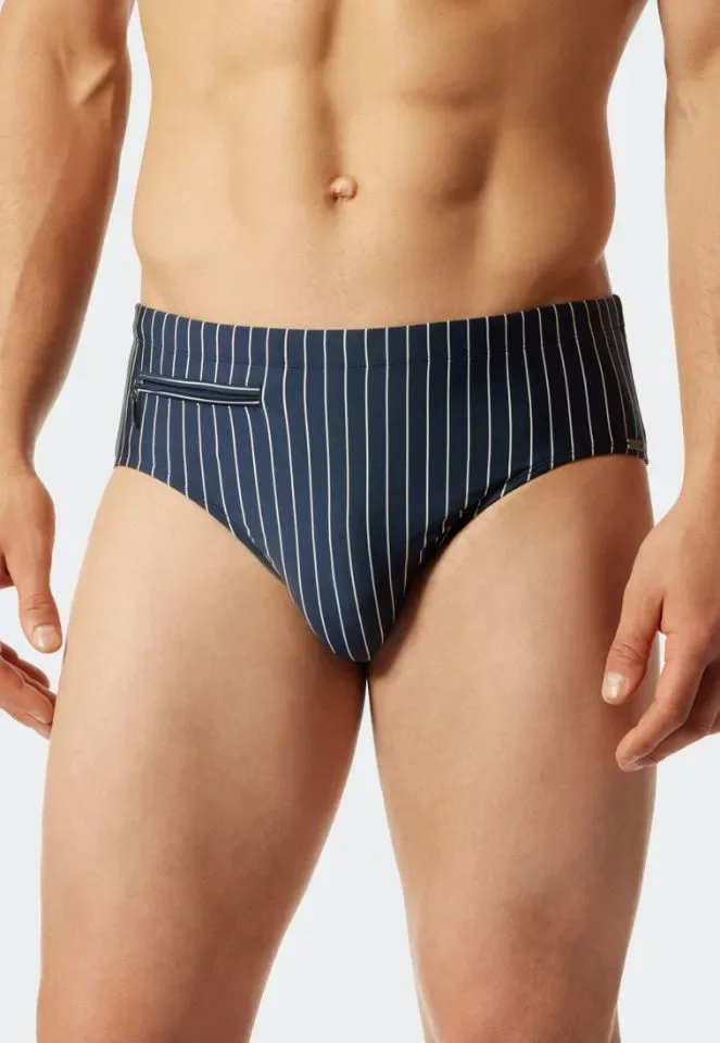Schiesser – Nautical Casual – Zwemslip – 172774- Admiral