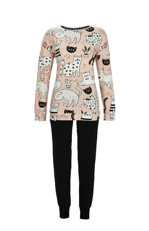 Ringella – Cats – Pyjama – 5511204 – Rosa