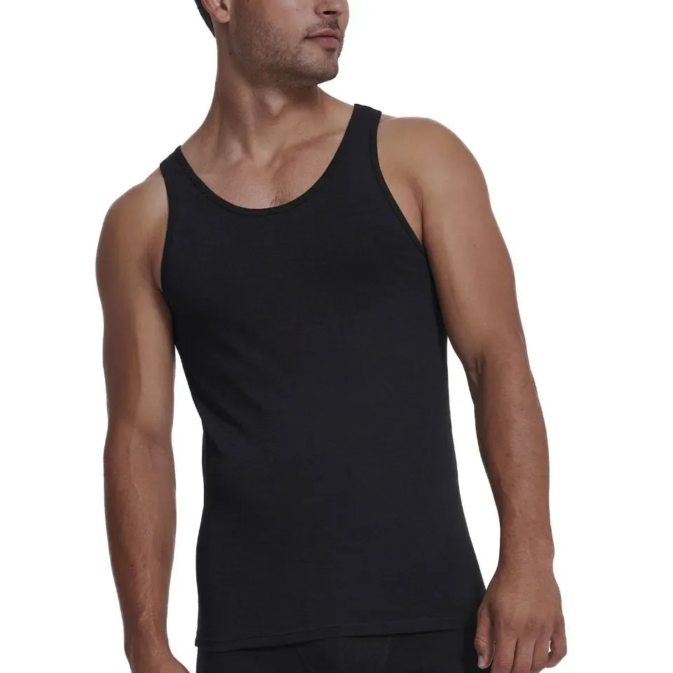 Sloggi Men GO ABC 2.0 Tank Top 2P - 10217898 – Black