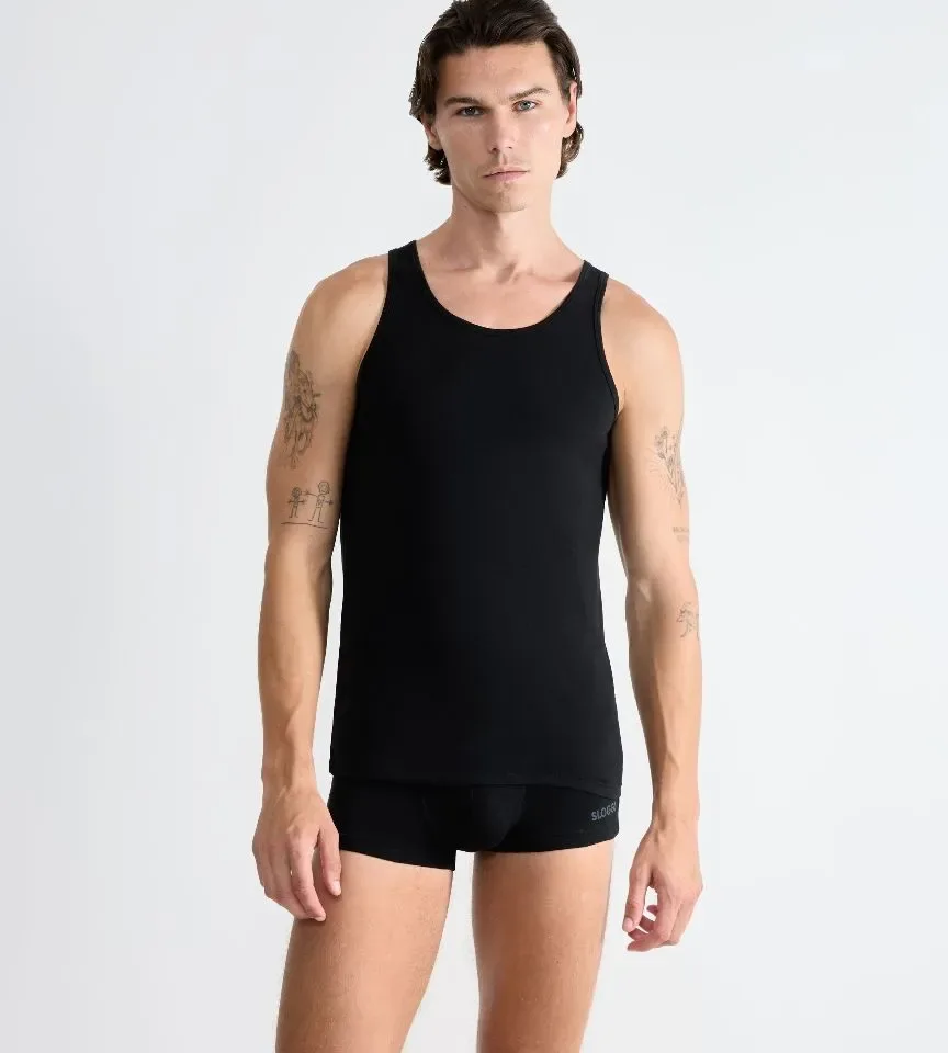 Sloggi Men GO ABC 2.0 Tank Top 2P - 10217898 – Black