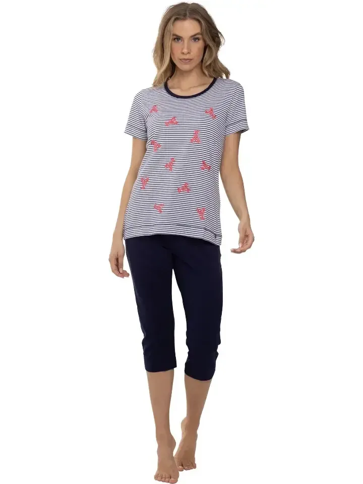 Pastunette –  Lobster  - Pyjama – 121251-632-1 – Dark Blue