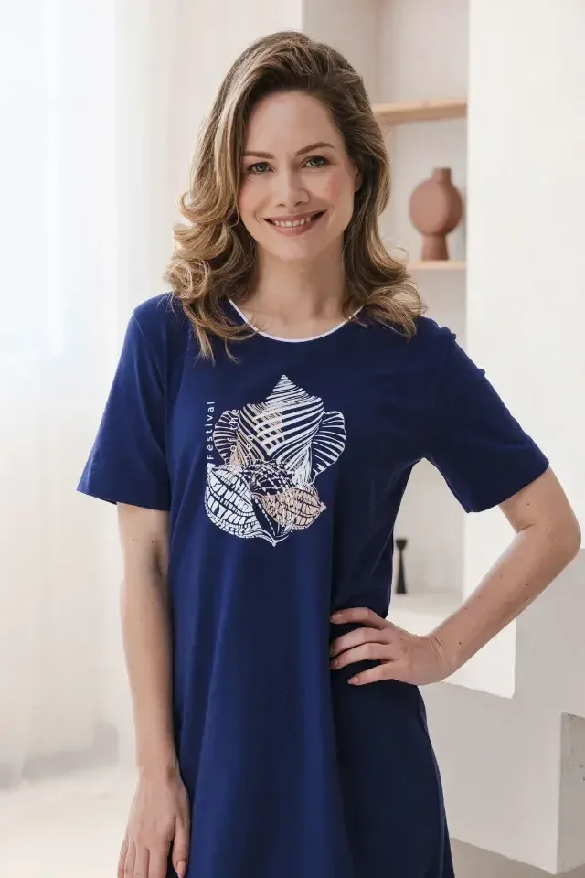 Pastunette –  See Breeze  - Nachtkleed – 111251-122-1 – Dark Blue