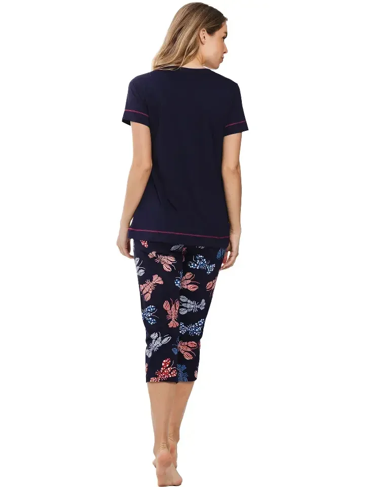 Pastunette –  Lobster  - Pyjama – 121251-626-1 – Dark Blue