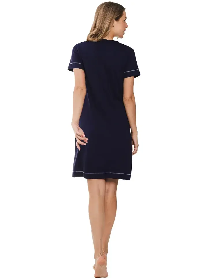 Pastunette – Dancing Queen  - Nachtkleed – 111251-624-2 – Dark Blue