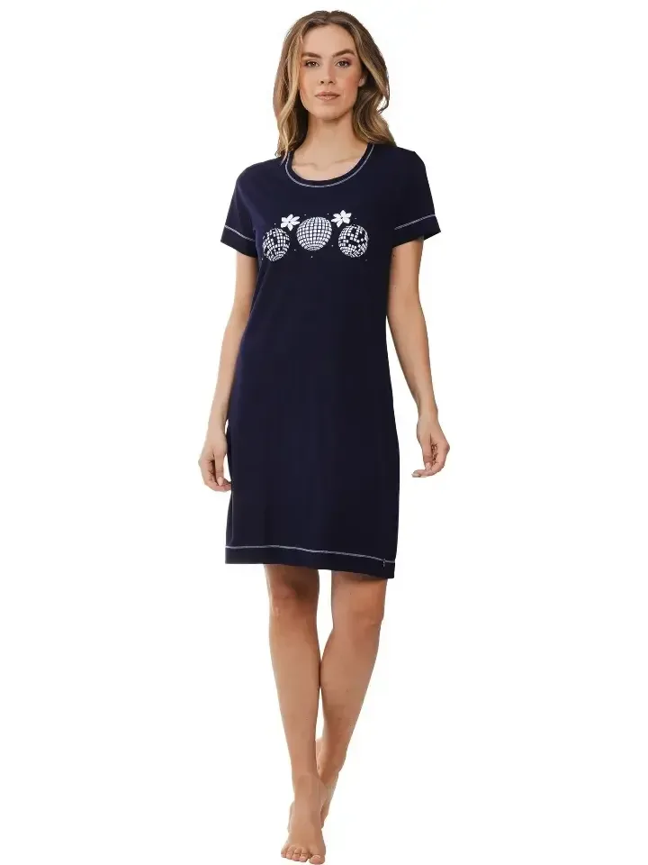 Pastunette – Dancing Queen  - Nachtkleed – 111251-624-2 – Dark Blue