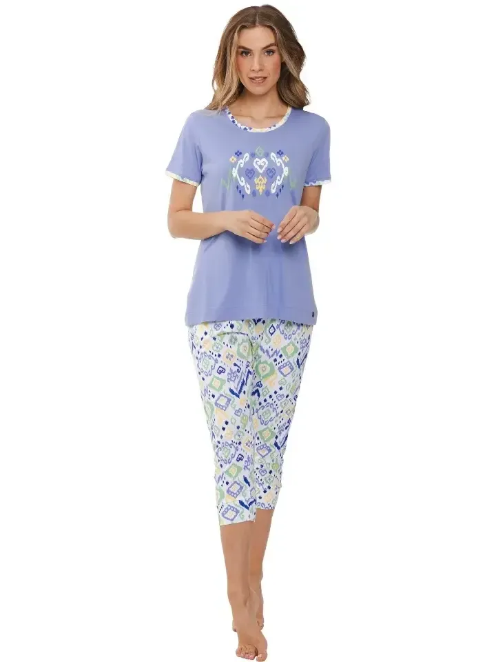 Pastunette – Ikat - Pyjama – 121251-636-1 – Light Purple