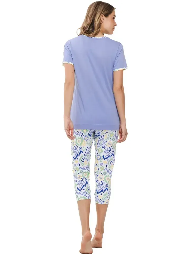 Pastunette – Ikat - Pyjama – 121251-636-1 – Light Purple