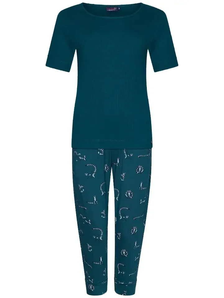 Pastunette – Maki - Pyjama – 121251-606-1 – Dark Green