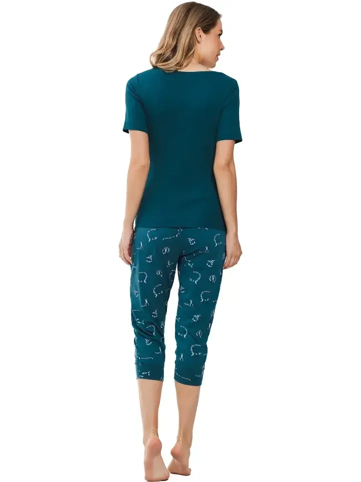 Pastunette – Maki - Pyjama – 121251-606-1 – Dark Green