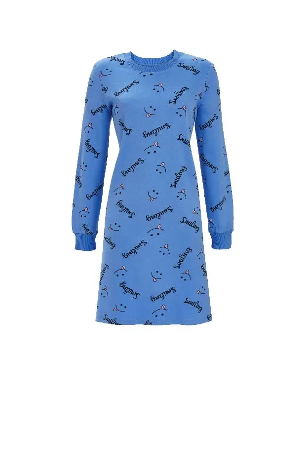Ringella – Happy Look – Nachtkleed – 5511029 – Milky Blue
