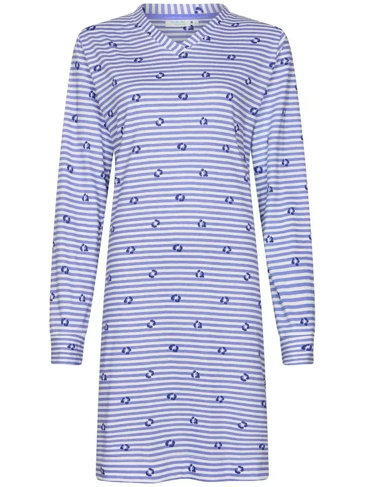 Pastunette –  Leopard Lilac - Nachtkleed – 111252-636-1
