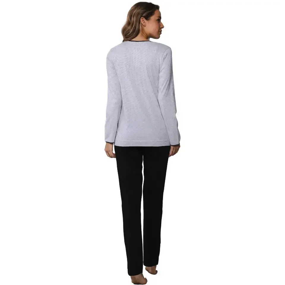 Pastunette – Eye-Nonic - Pyjama – 21242-462-2 – Light Grey