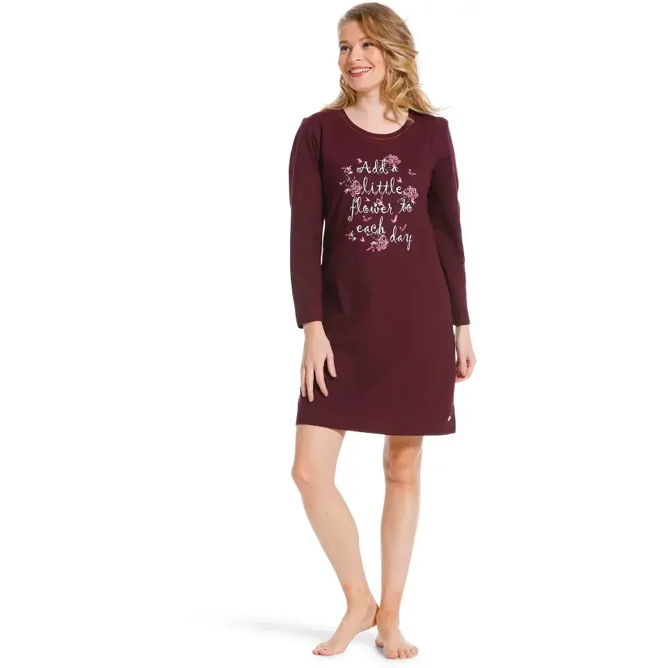 Pastunette –  Rose Tones - Nachtkleed – 10222-156-2 – Dark Red