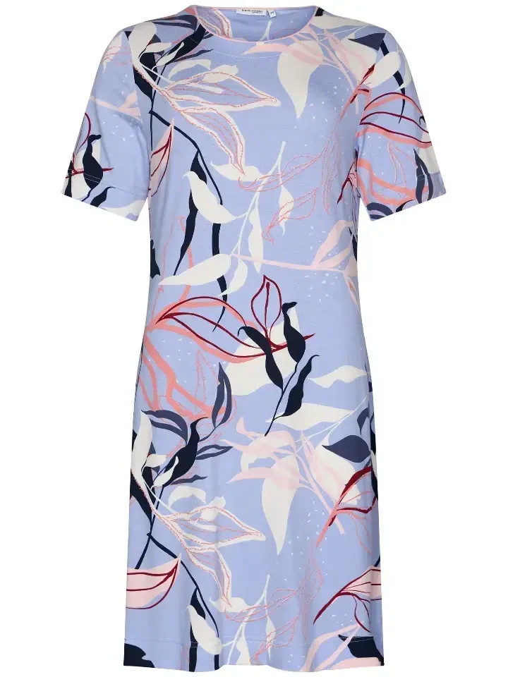 Pastunette –  Artistic Floral  - Nachtkleed – 111251-212-1 – Light Blue