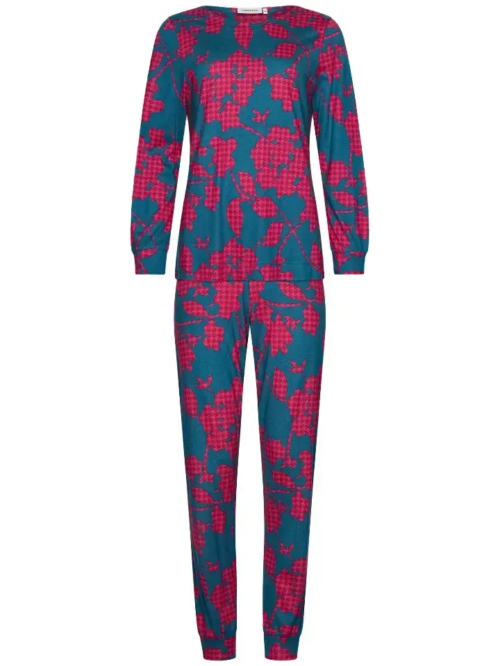 Pastunette – Sangria Nights - Pyjama – 121252-101-1 – Dark Green