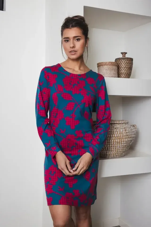 Pastunette – Sangria Nights - Nachtkleed – 111252-101-1 – Dark Green