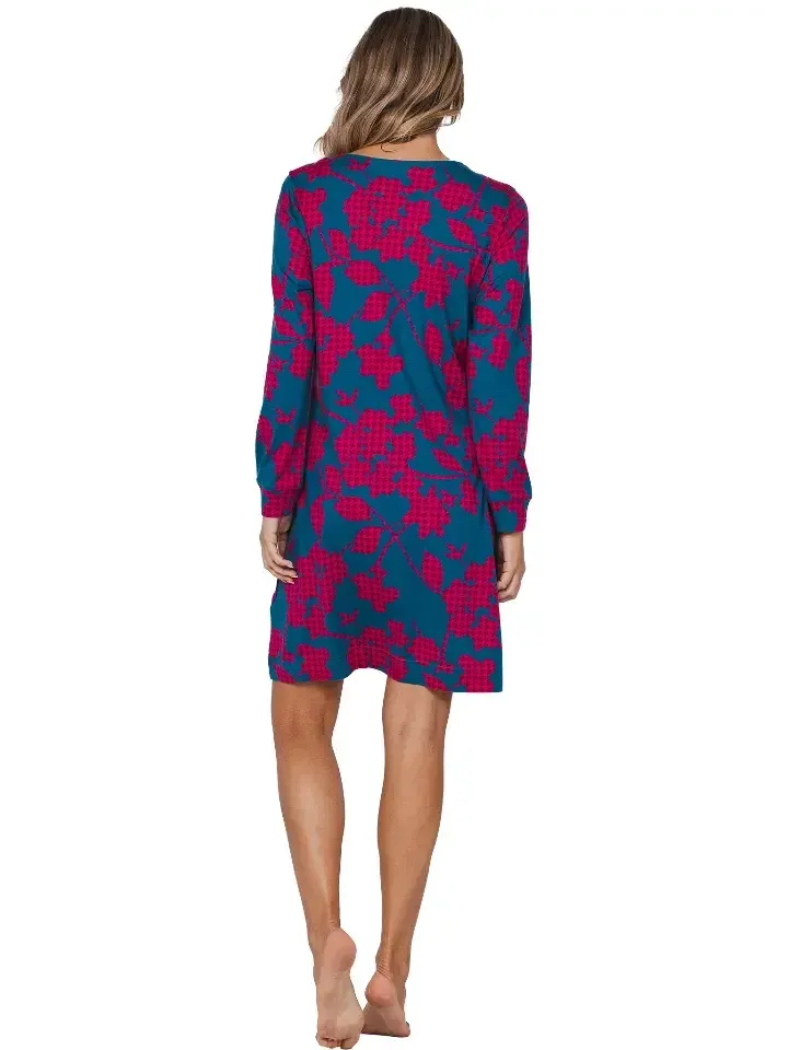 Pastunette – Sangria Nights - Nachtkleed – 111252-101-1 – Dark Green