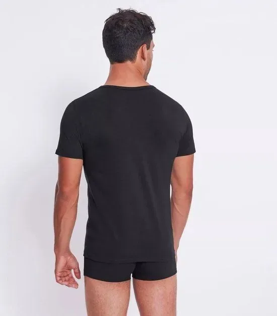 Sloggi Men GO ABC 2.0 O-Neck 2P – 10217962 – Black
