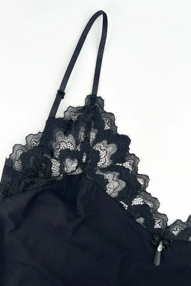 Nina Von C – Natale a Firenze - Negligé – 16421/204 – Black