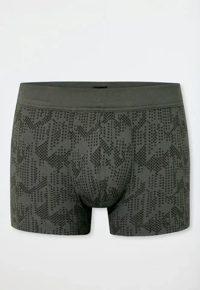 Schiesser – Fine Interlock - Short – 183180 – Dark Green