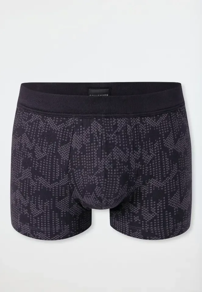Schiesser – Fine Interlock - Short – 183180 – Charbon