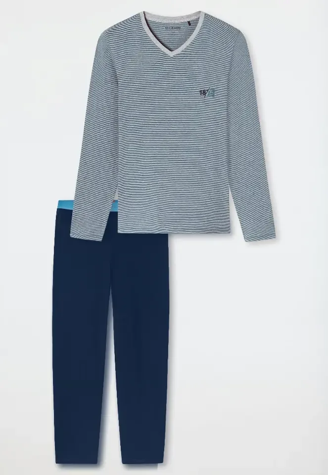 Schiesser – 95/5 – Pyjama – 183120 – Dark Blue