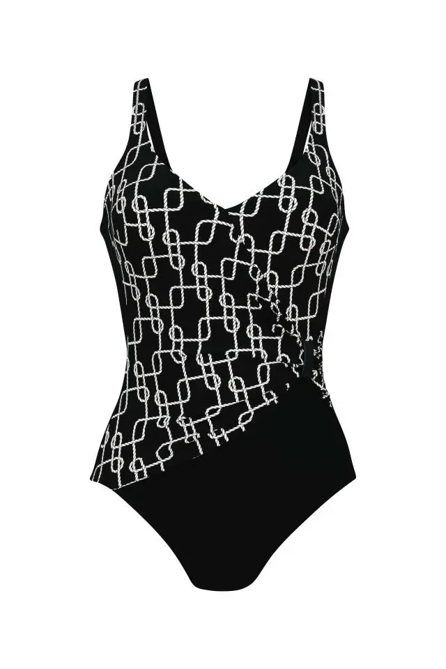 Anita – Elea – Badpak – 7339 – Black/White