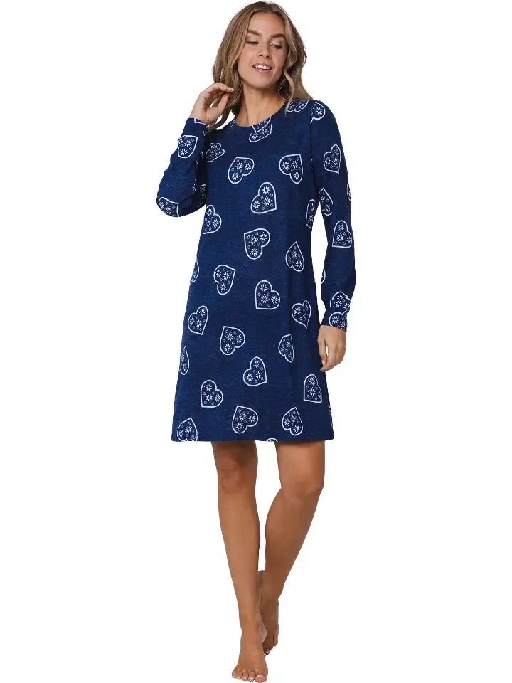 Pastunette – Aspen Ski - Nachtkleed – 111252-648-1 – Dark Blue