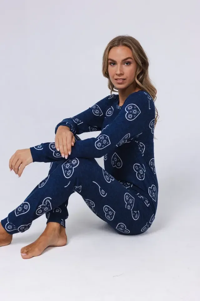 Pastunette – Aspen Ski - Pyjama – 121252-648-1 – Dark Blue
