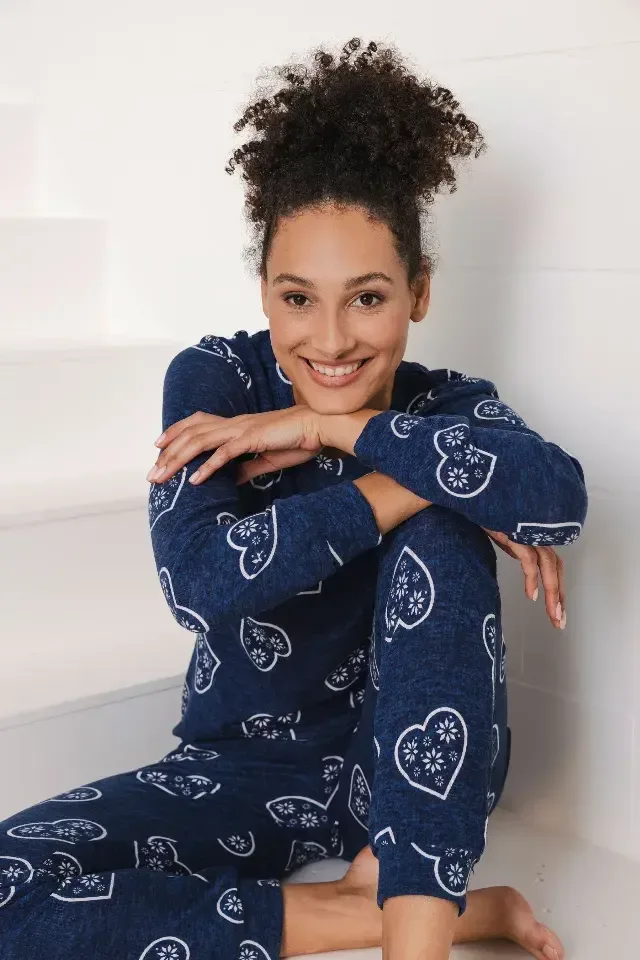 Pastunette – Aspen Ski - Pyjama – 121252-648-1 – Dark Blue
