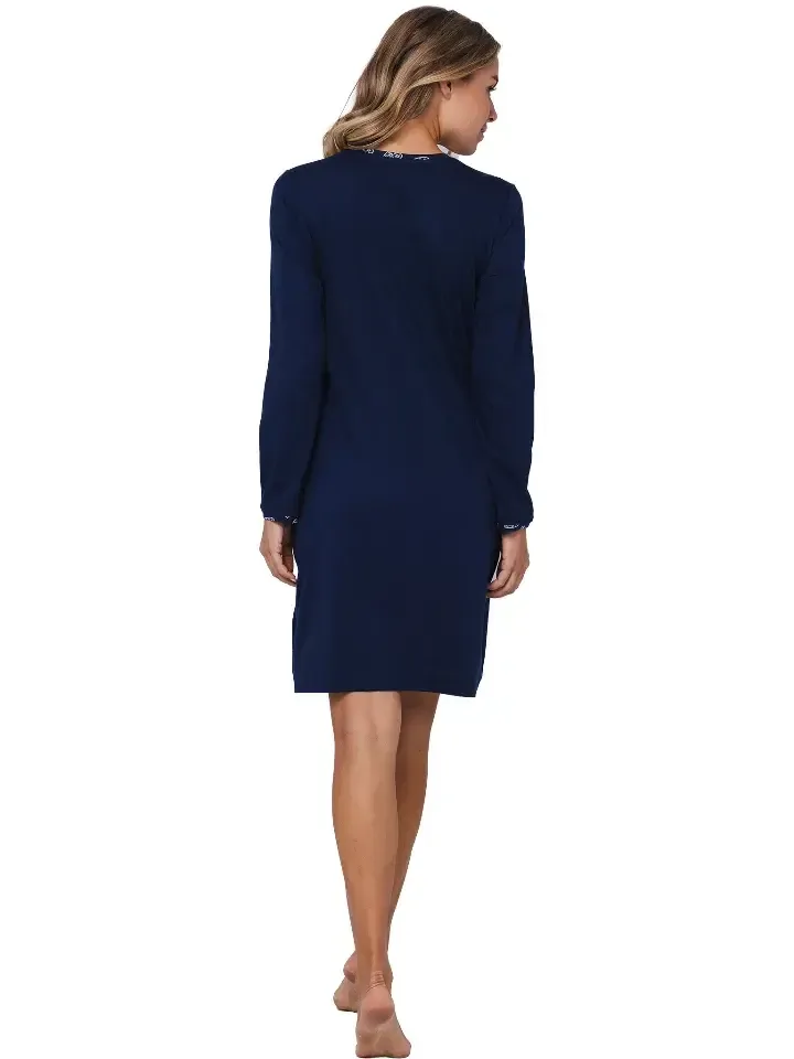 Pastunette – Aspen Ski - Nachtkleed – 111252-646-1 – Dark Blue