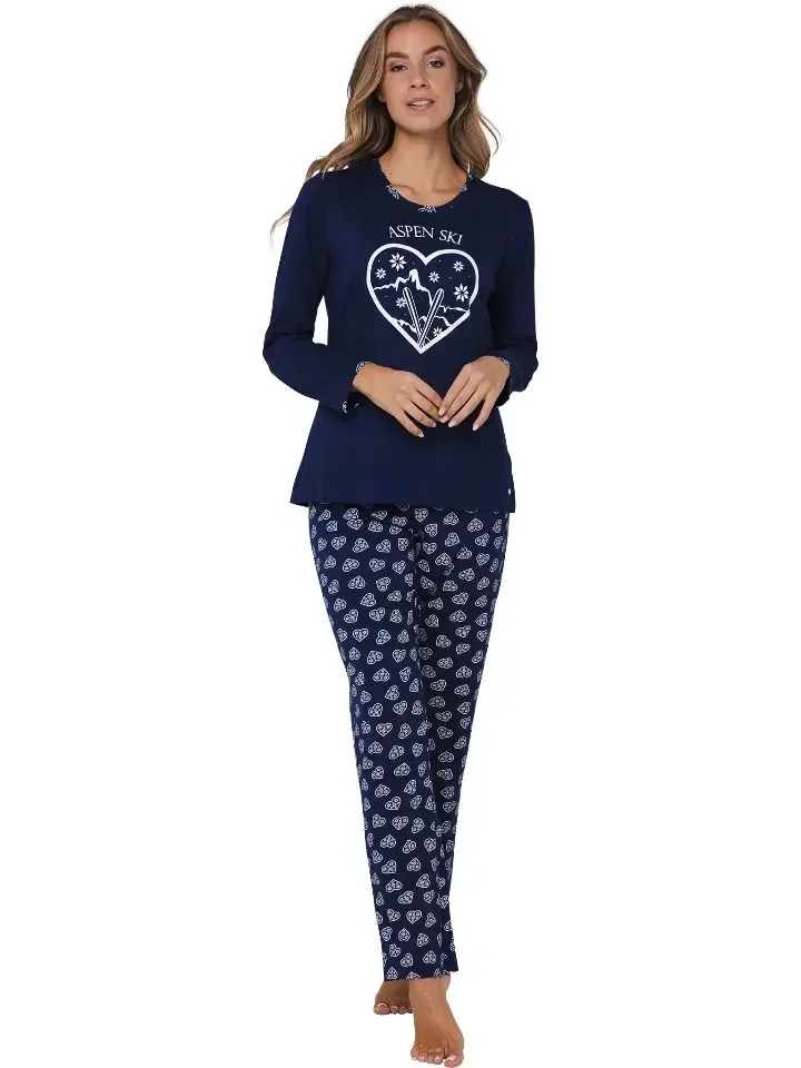 Pastunette – Aspen Ski - Pyjama – 121252-646-1 – Dark Blue
