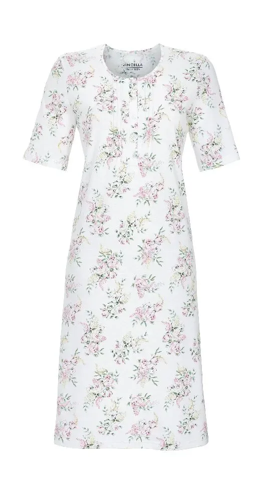 Ringella – Flower Dream – Nachtkleed – 6211070 - White
